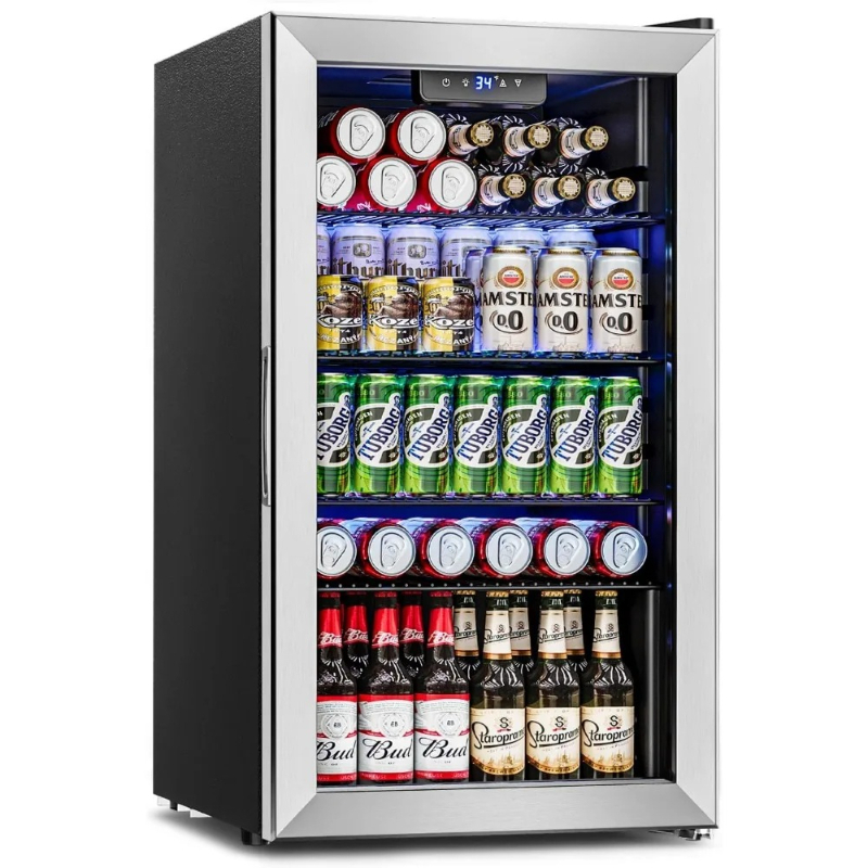 Wine Beer Cooler Fridge - Réfrigérateur à boissons - Mini réfrigérateur
