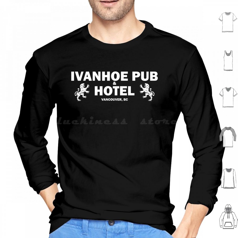 Wine Beer Logo - Ivanhoe Pub - Sweat-shirts à capuche