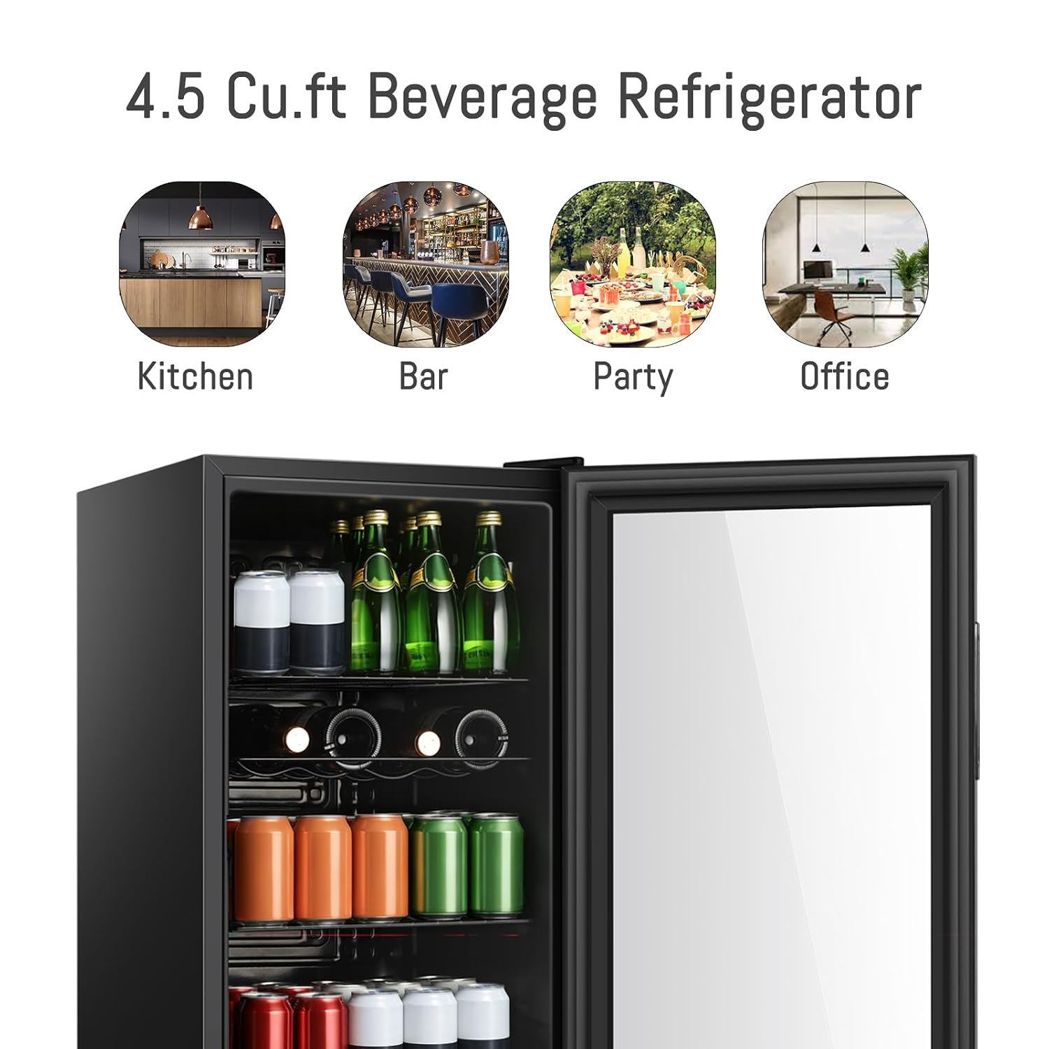 Réfrigérateur à boissons de 4, - Wine Beer Cooler Fridge avis et prix