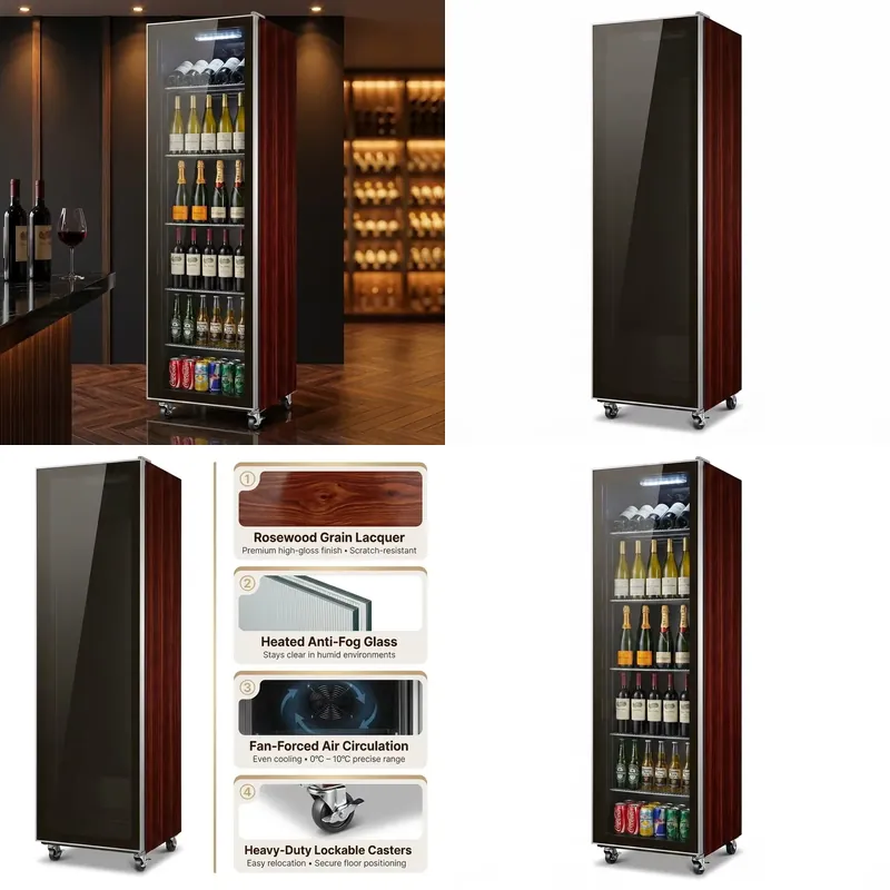 Réfrigérateur de présentation  - Wine Beer Cooler Fridge avis et prix