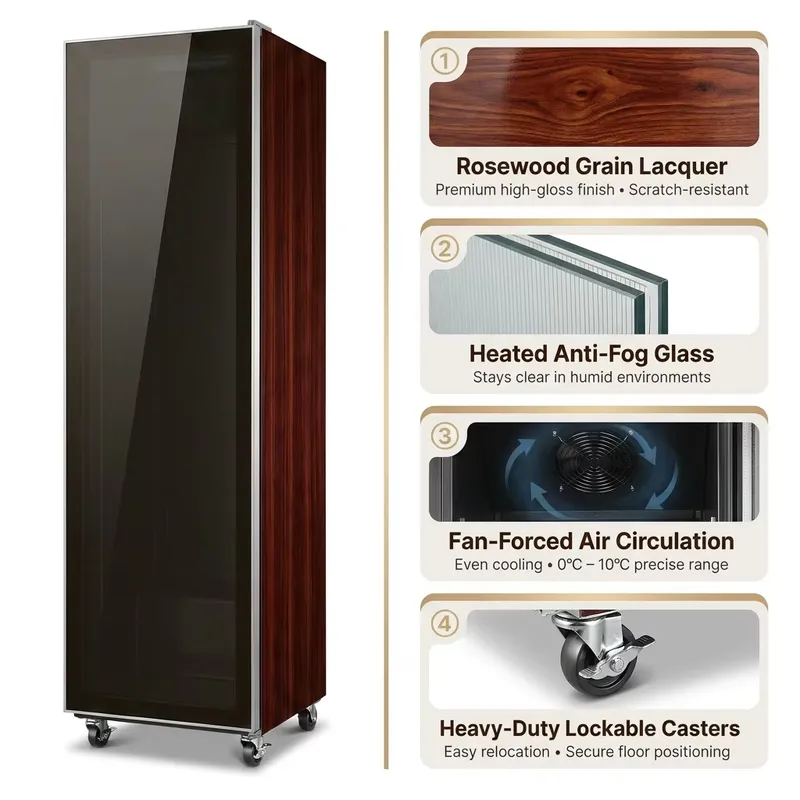Réfrigérateur de présentation  - Wine Beer Cooler Fridge avis et prix