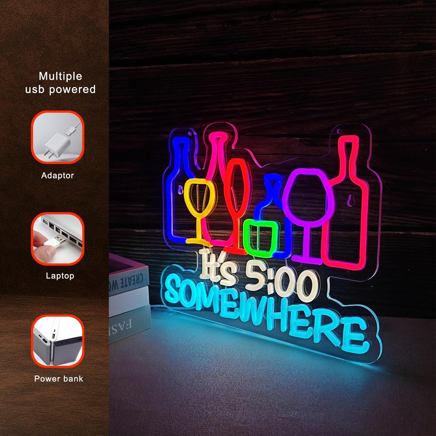 C'est 5 heures quelque part -  - Wine Beer Photo avis et prix