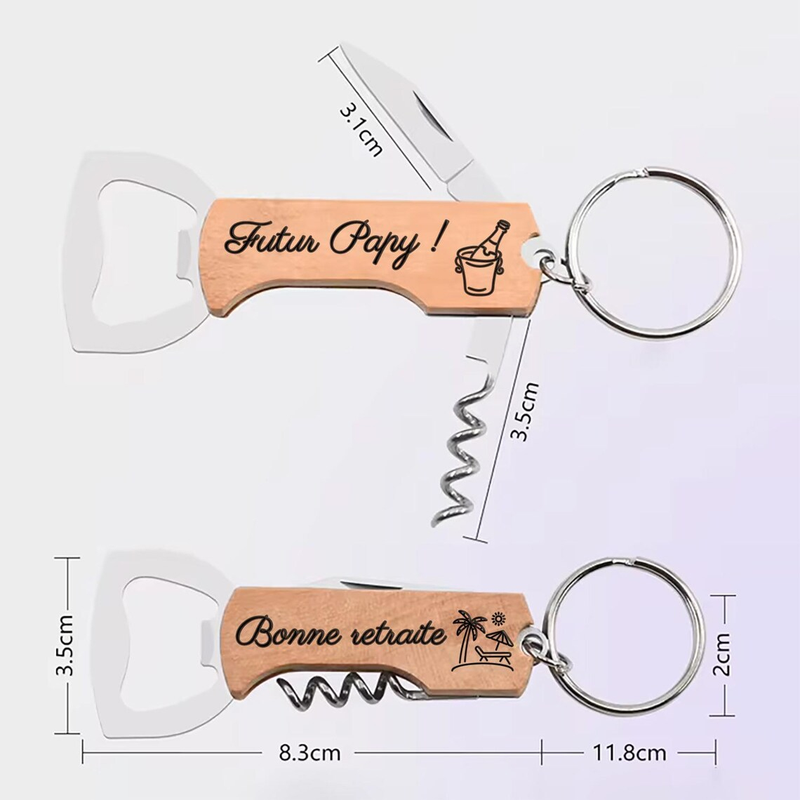 Ouvre-bouteille de bière/vin p - Wine Beer Logo avis et prix