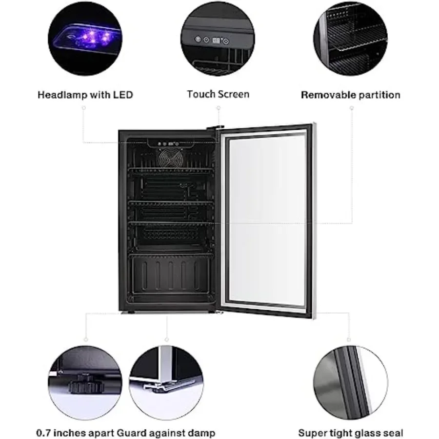 Réfrigérateur à vin/Armoire ré - Wine Beer Cooler Fridge avis et prix