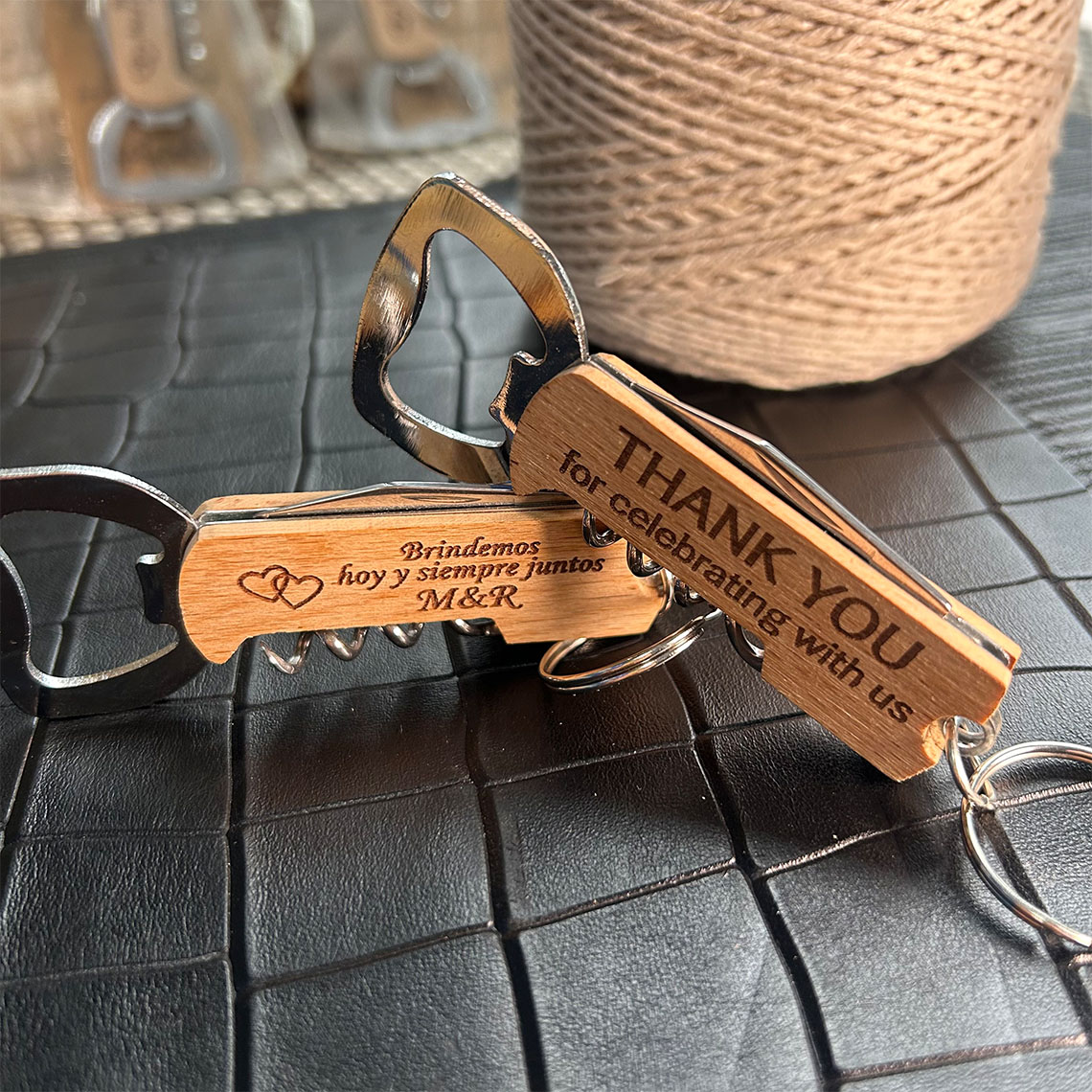20/50 pièces Décapsuleur perso - Wine Beer Logo avis et prix
