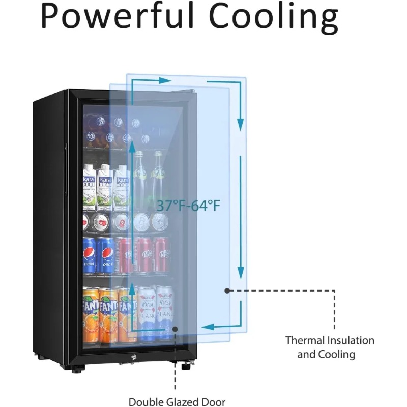 Réfrigérateur à boissons, mini - Wine Beer Cooler Fridge avis et prix